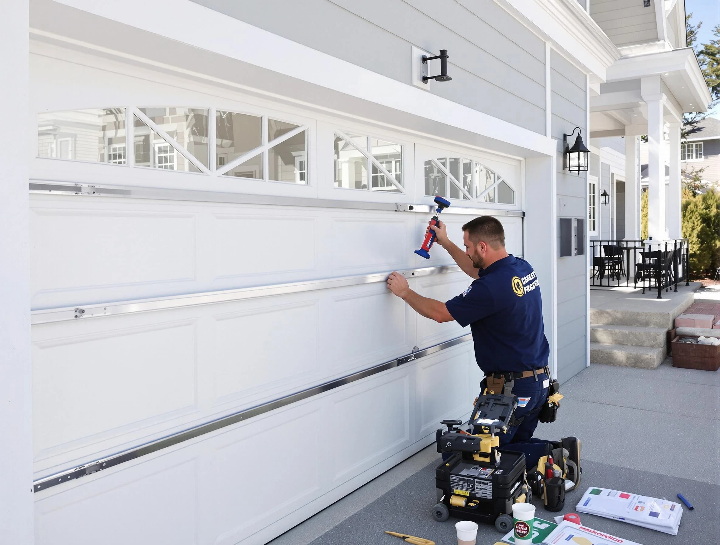Professional garage door installation by Clarkston Garage Door Repair in Clarkston