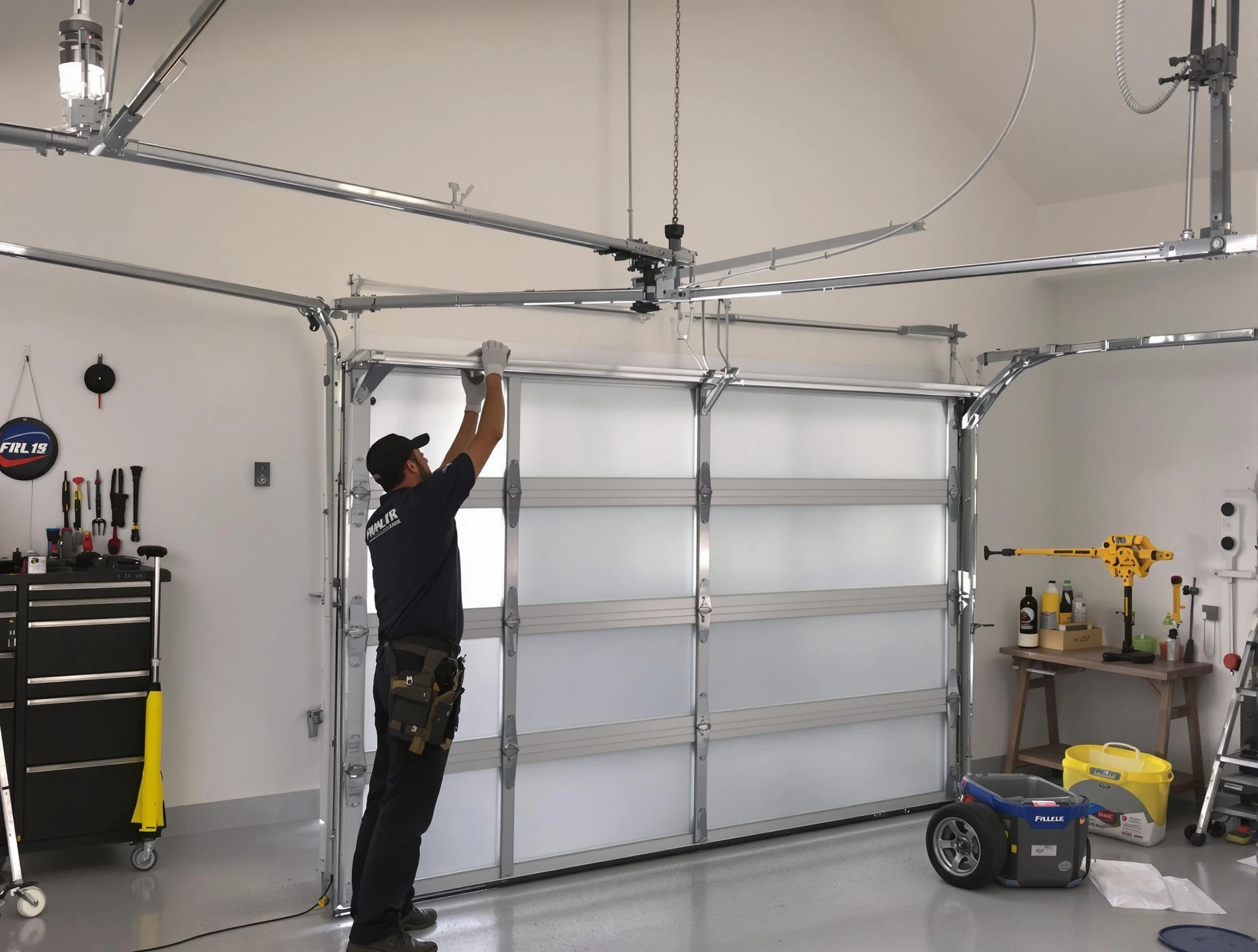 Clarkston Garage Door Repair certified team performing precision garage door installation in Clarkston